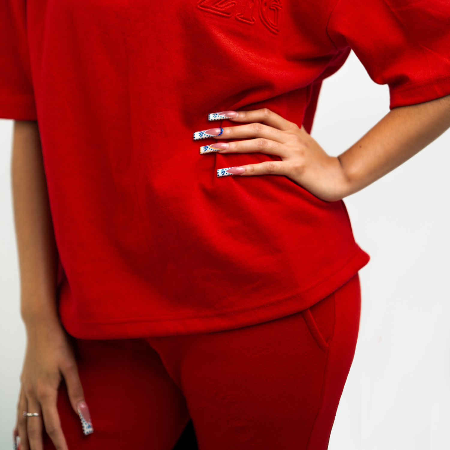 Embossed Stack Pants Set – ZTG LLC